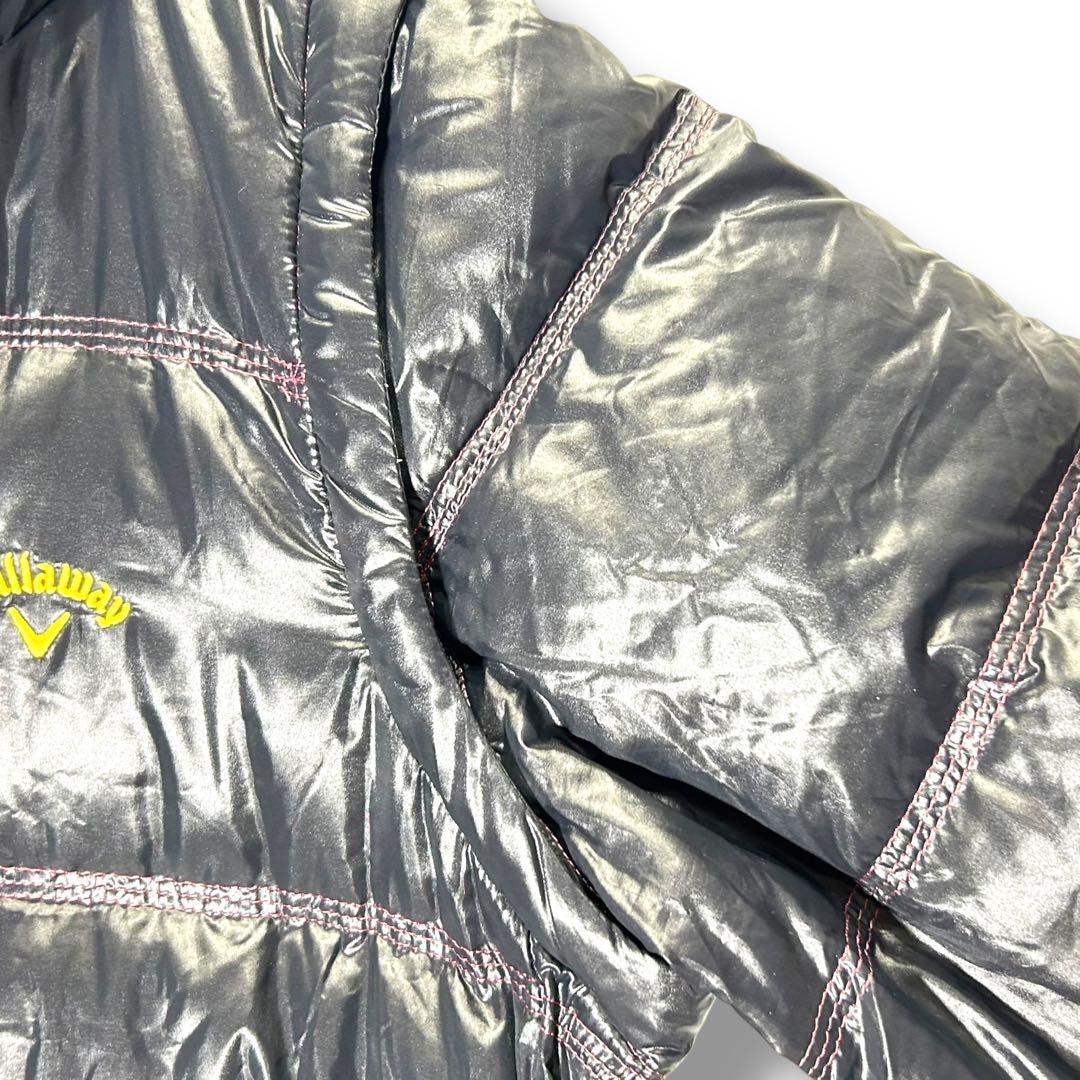 Callaway キャロウェイ 2WAY ダウンジャケット L 黒 ダウン90%