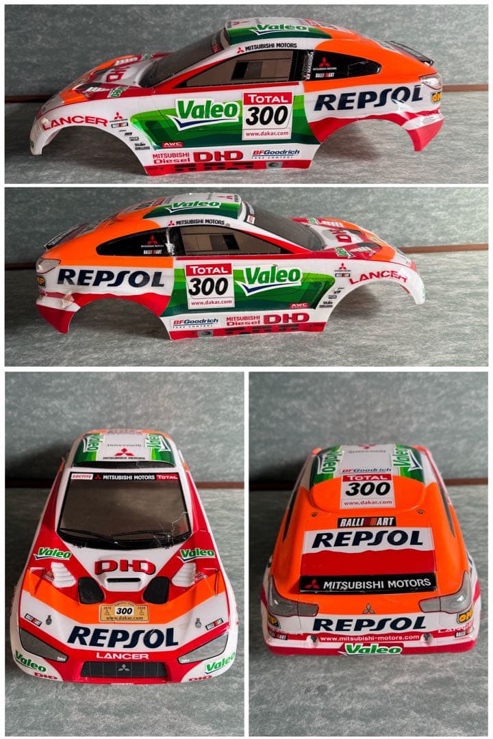 【O-1951】タミヤ ラジコン スペアボディ 9台セット ジャンク