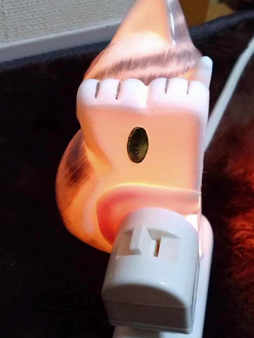 わちふぃーるど 天使フットライト 陶器製【レア】