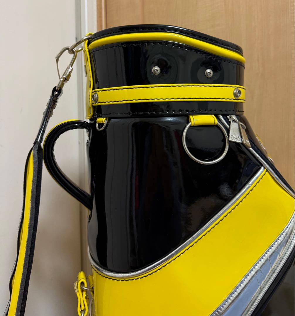 限定★GMA★キャディバッグ★ゴルフ★エナメル★ゴルフバッグ★尾崎将司★ジャンボ