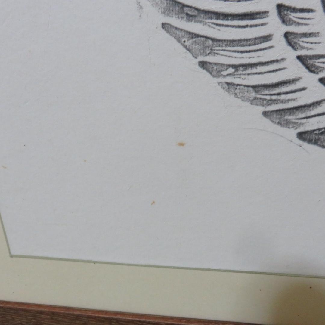 風炉先屏風 茶道具 鳥 山々 両面 薬師寺 茶の湯