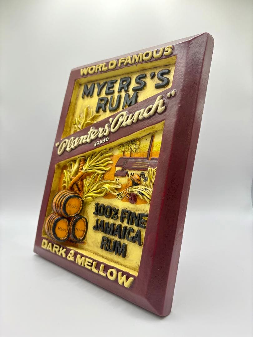 【MYERS'S RUM】インテリア（自立スタンド有り）【マイヤーズラム】