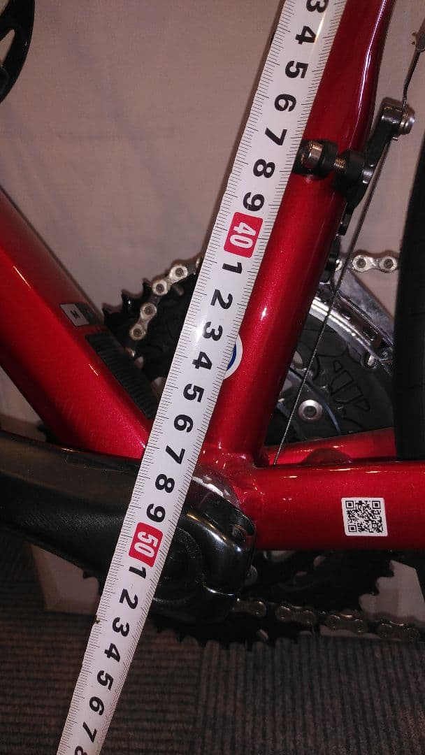 ジャイアント　escape　RX 赤　濃紺　グラデーション　空気入れ付き