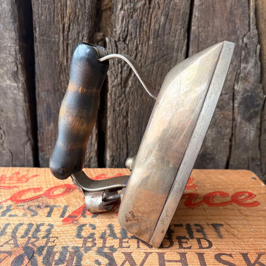 【1910s USA vintage】アイロン アンティーク インテリア