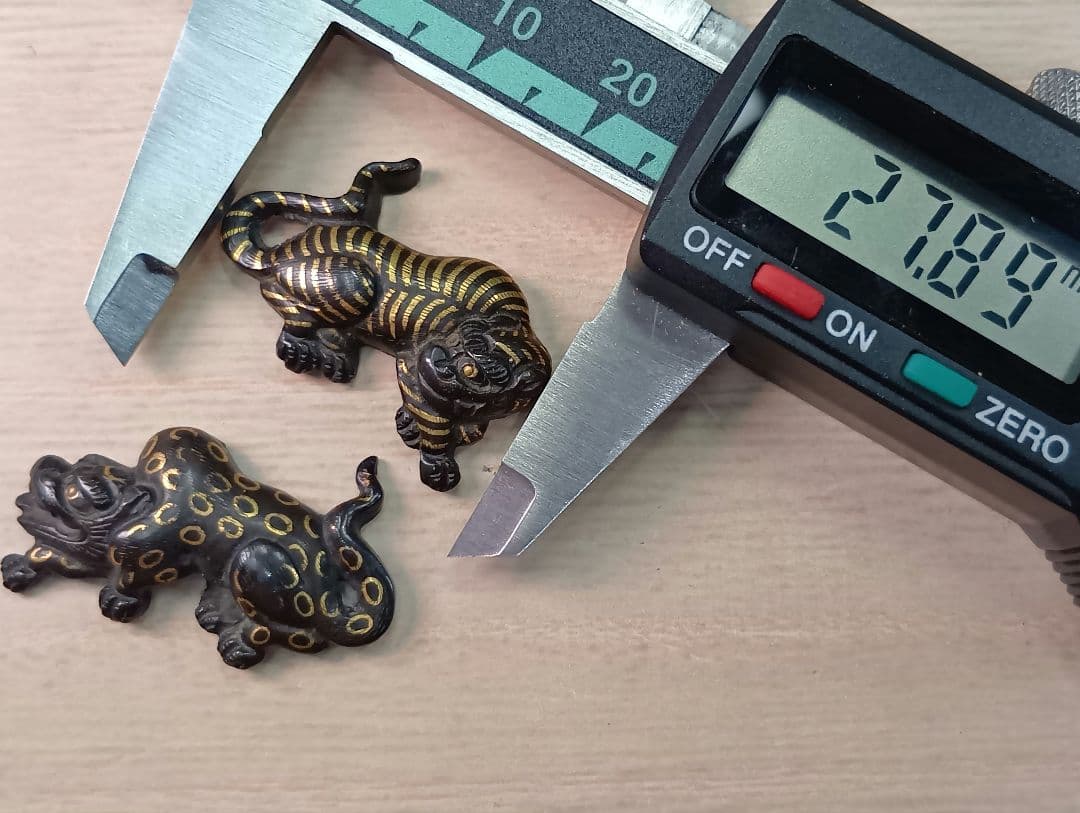 目貫／後藤系虎目貫／前金具