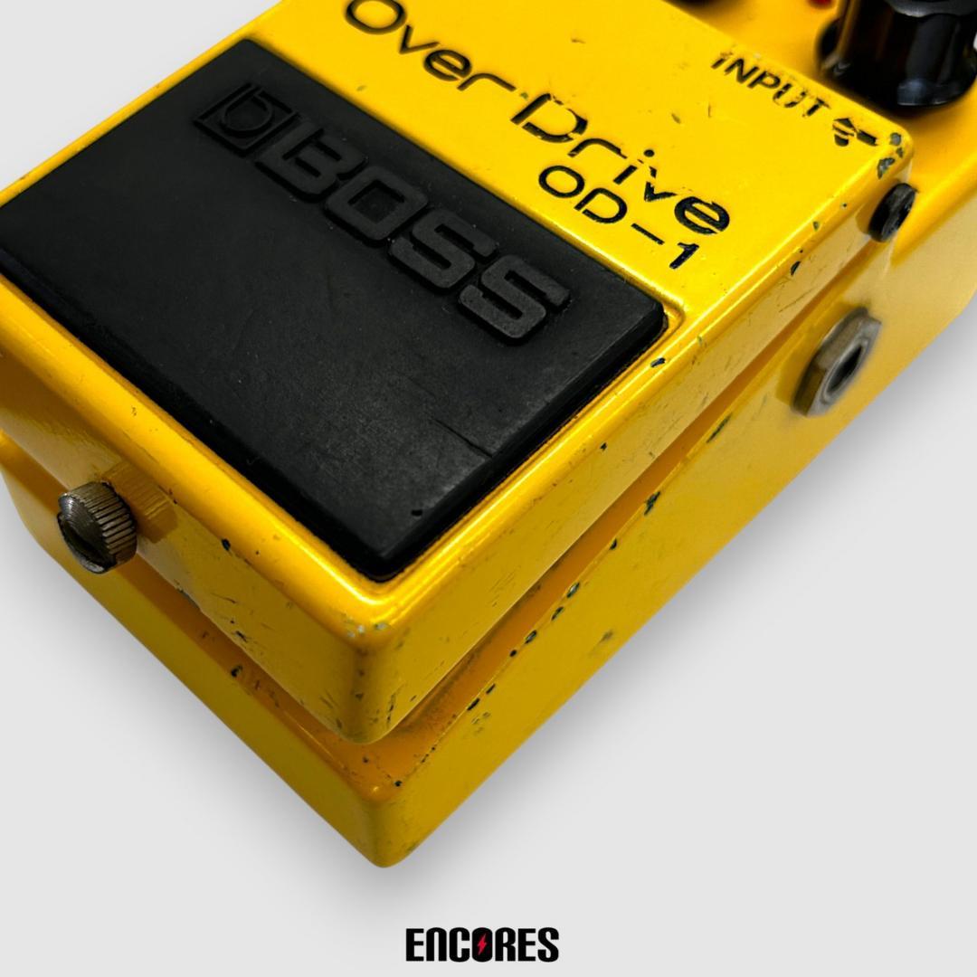 BOSS OD-1 OverDrive 初期 NEC μPC4741C 銀ネジ