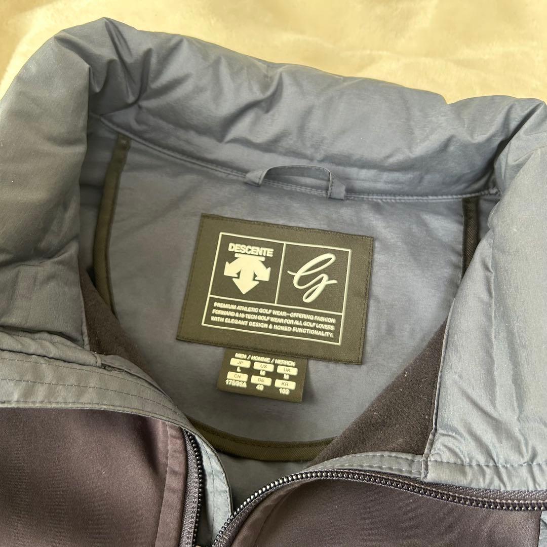 デサント　エアーポケットダウン　ネイビー　メンズ　L