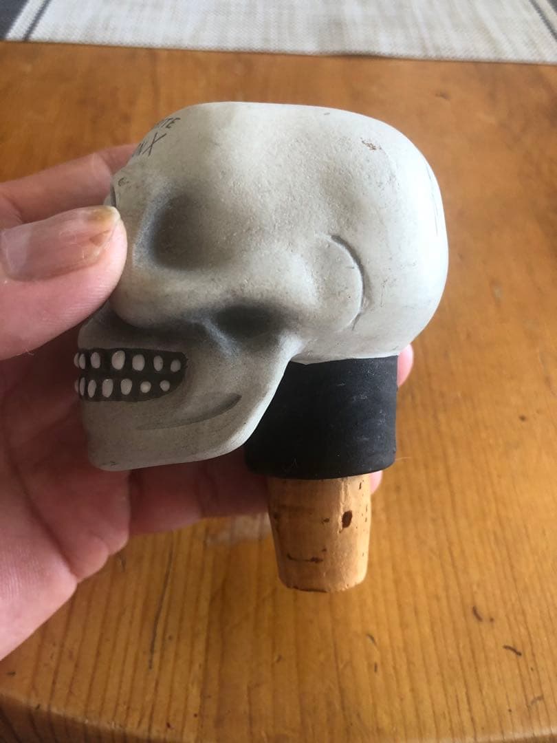 ビンテージ50s スカル　髑髏　骸骨　ホラー　ミッドセンチュリー デビル レトロ