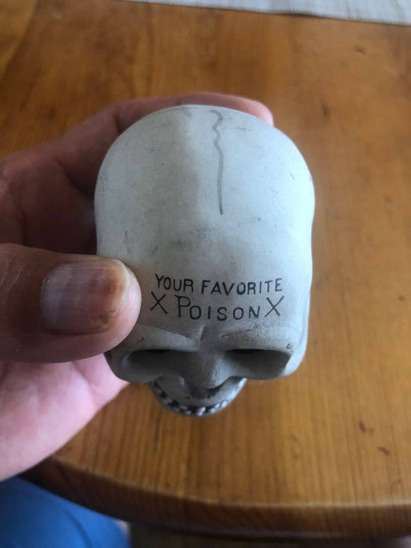 ビンテージ50s スカル　髑髏　骸骨　ホラー　ミッドセンチュリー デビル レトロ