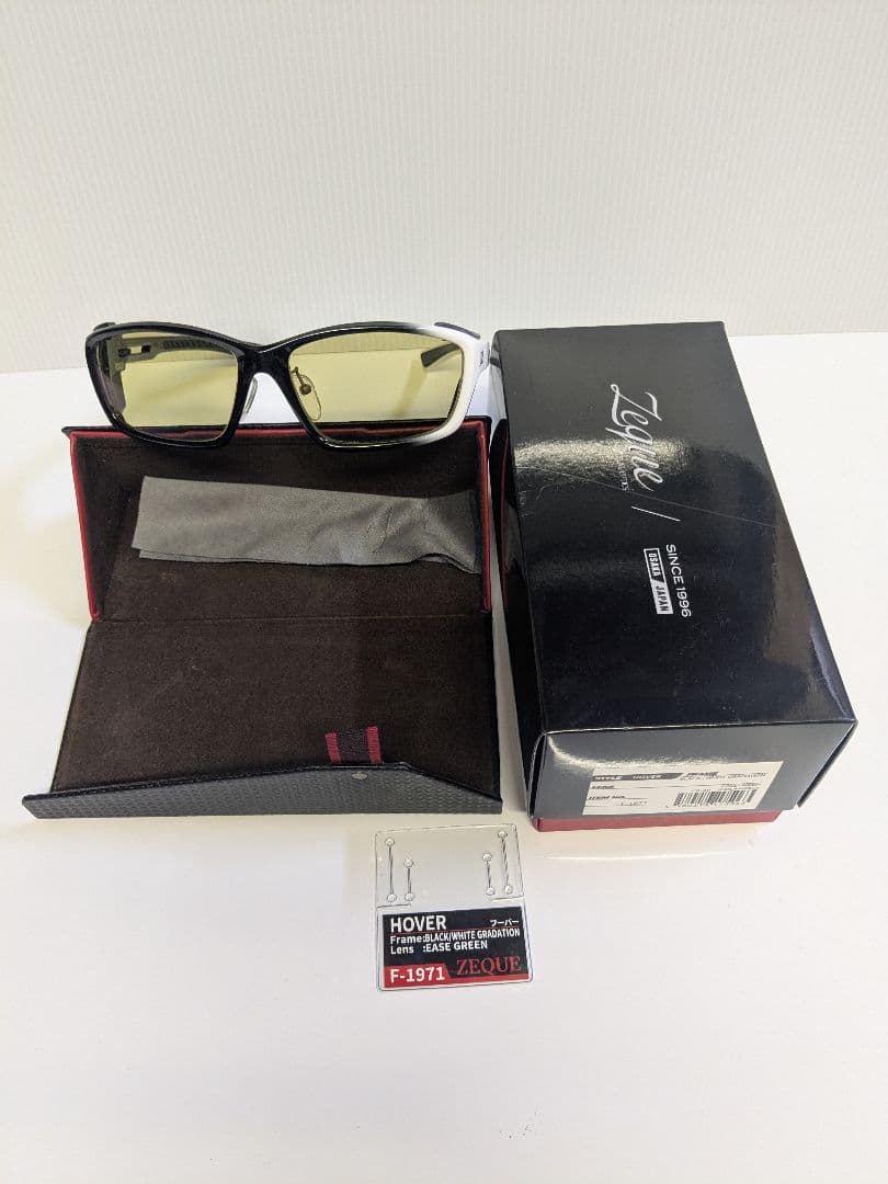 Zeque ゼクー HOVER F-1971 ブラック/ホワイトグラデーション