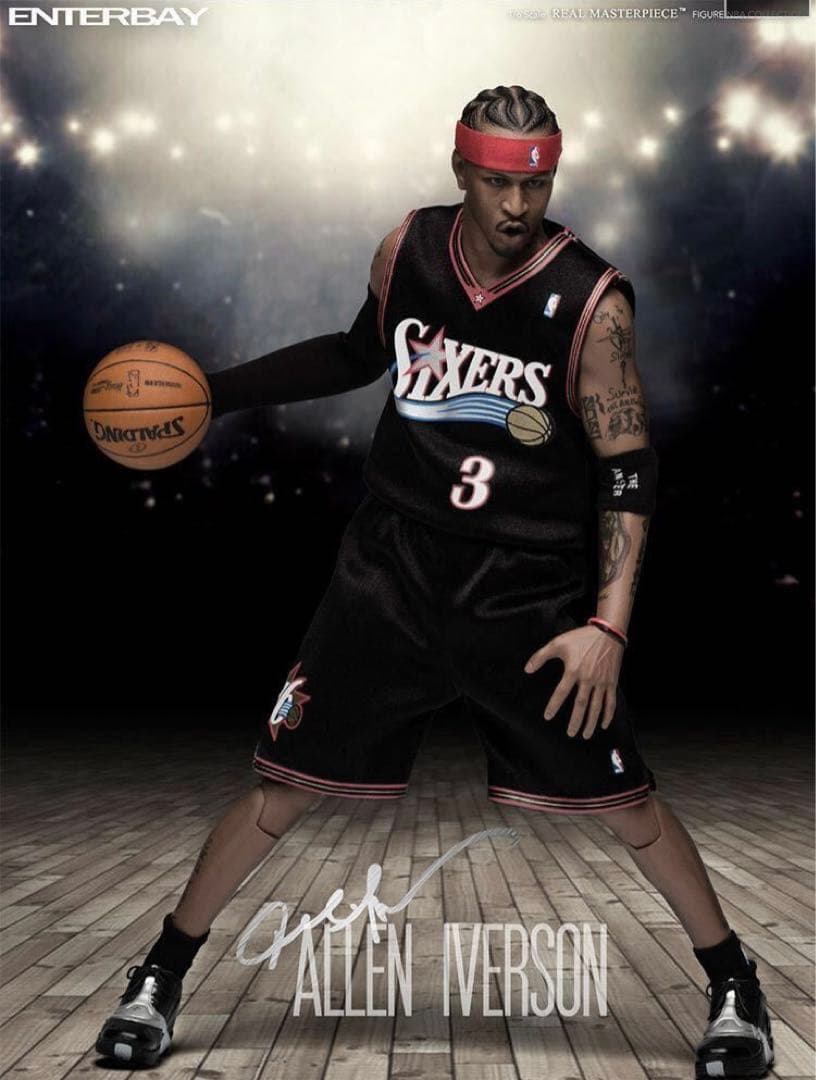 NBA エンターベイ　enter bay アレン　アイバーソン　ボディ付き美品