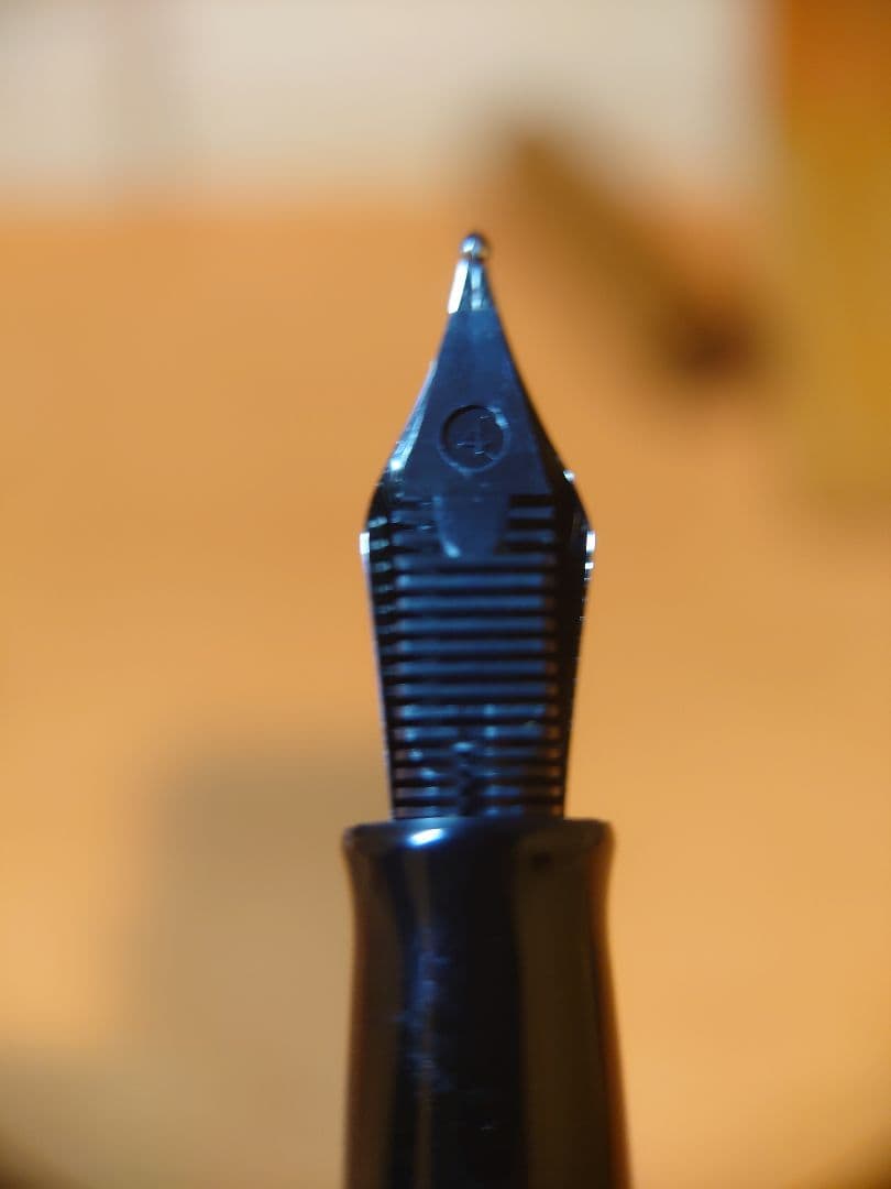 WANCHER 世界樹万年筆　渓流ニブ　おまけ付き　木箱入り　長刀