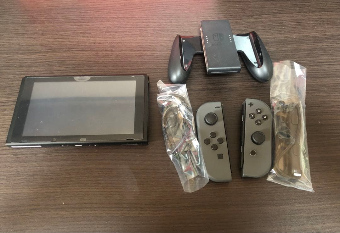 Nintendo Switch グレー 本体 + 付属品 プロコン 有線アダプタ