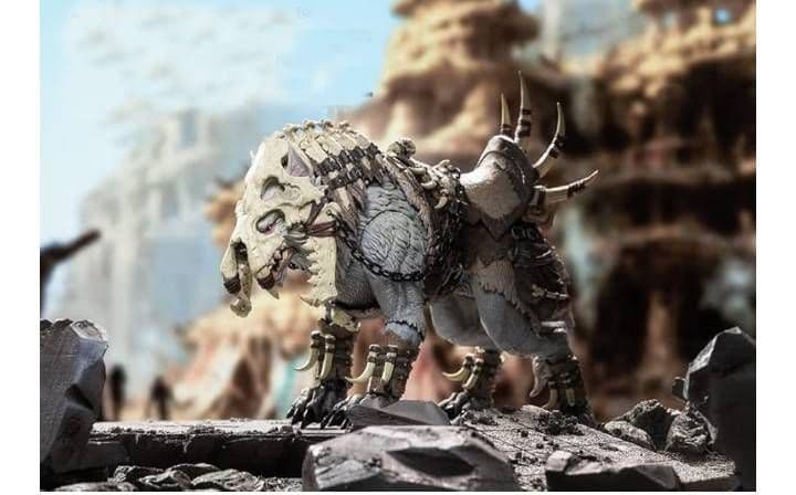 新品　1/12　バトルウルフ　アクションフィギュア　オオカミ　D20