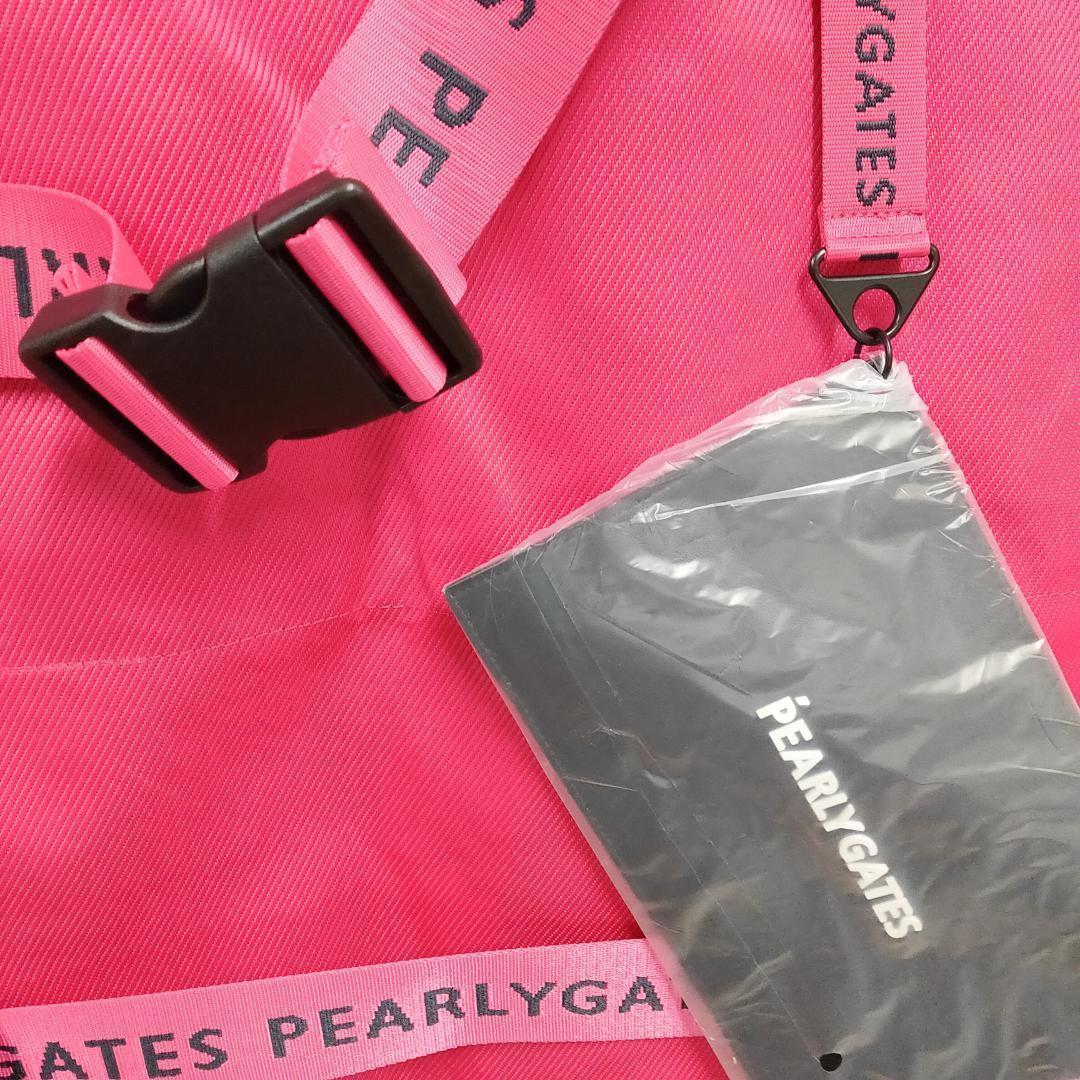 ○★新品未使用 PEARLY GATES キャディバッグカバー ピンク