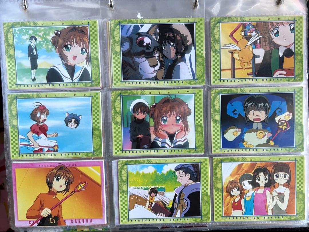 カードキャプターさくら　トレーディングカード 　87枚＋バインダー　まとめ売り