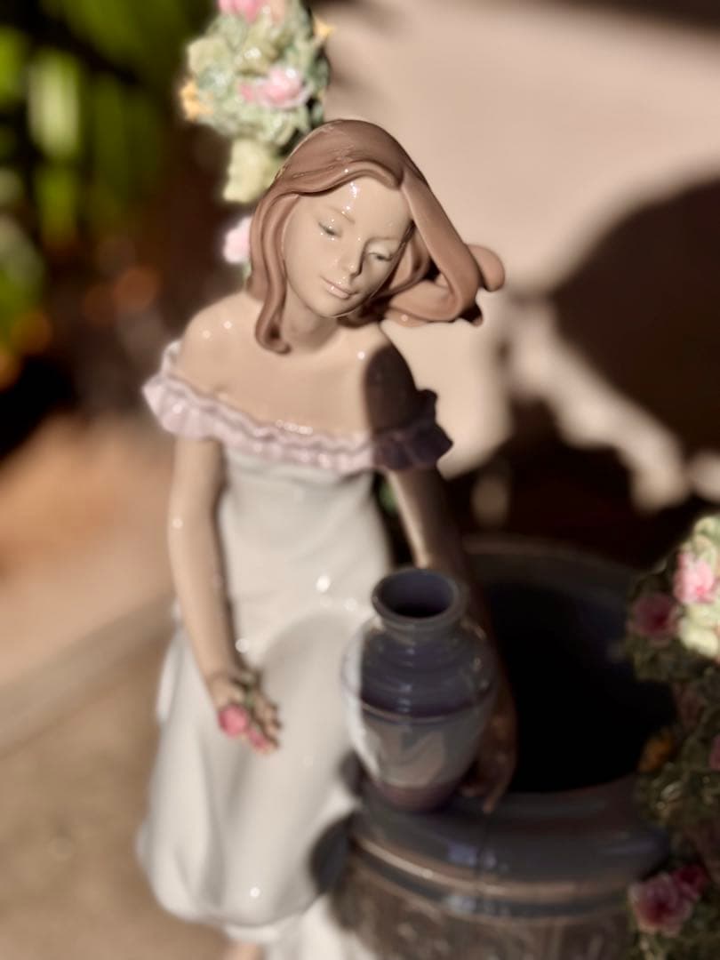 【51.5万円】リヤドロLLADRO 「陽だまりの中で」綺麗！