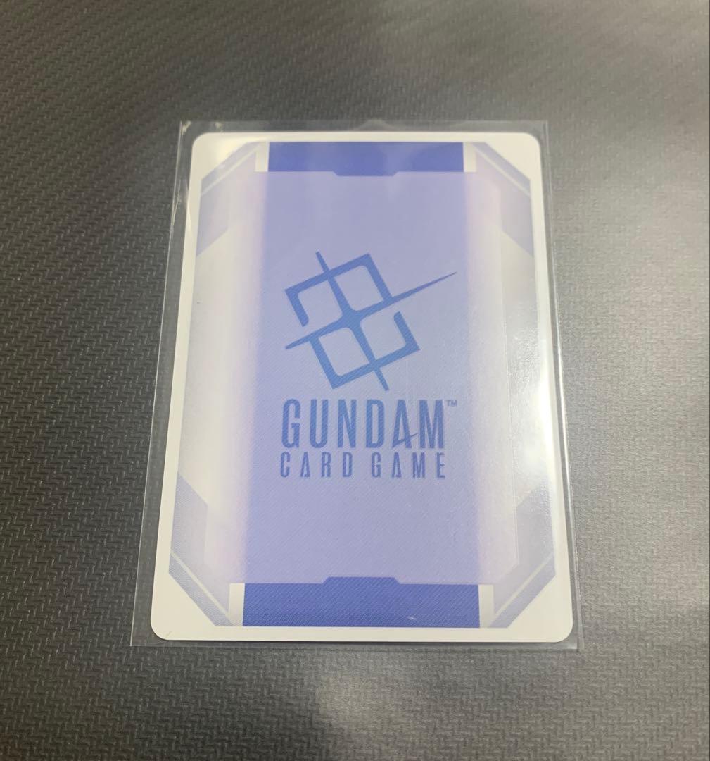 ガンダムカードゲーム　ガンダム・エアリアル　白GD001-070　パラレル　β版