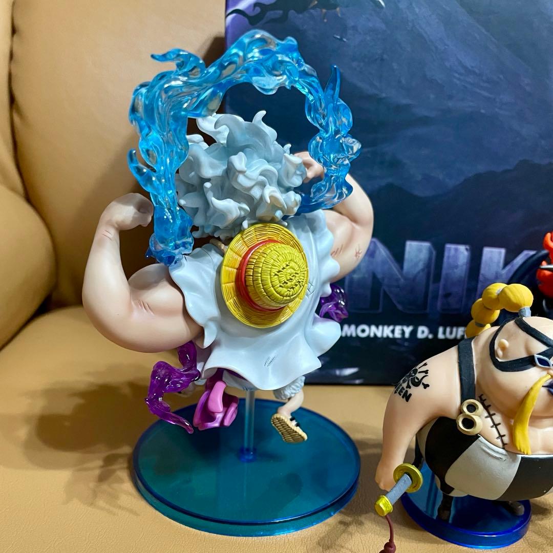 ワンピースフィギュア　ガレージキット　ギア5ニカ　海外限定　メガワーコレ　最安