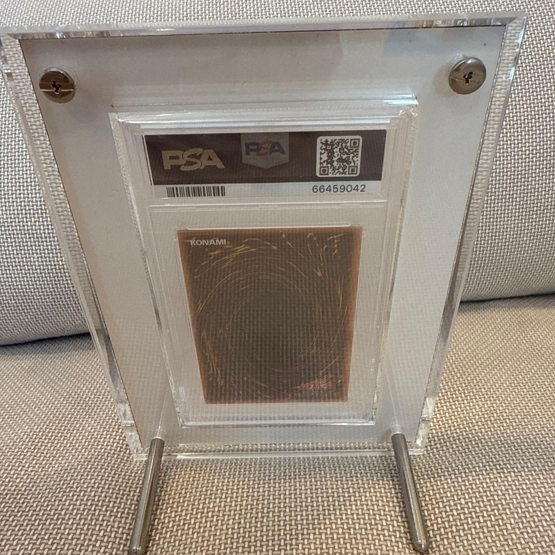 PSA10 青眼の白龍　初期　復刻　海馬　シークレットレア　ディスプレイ付き