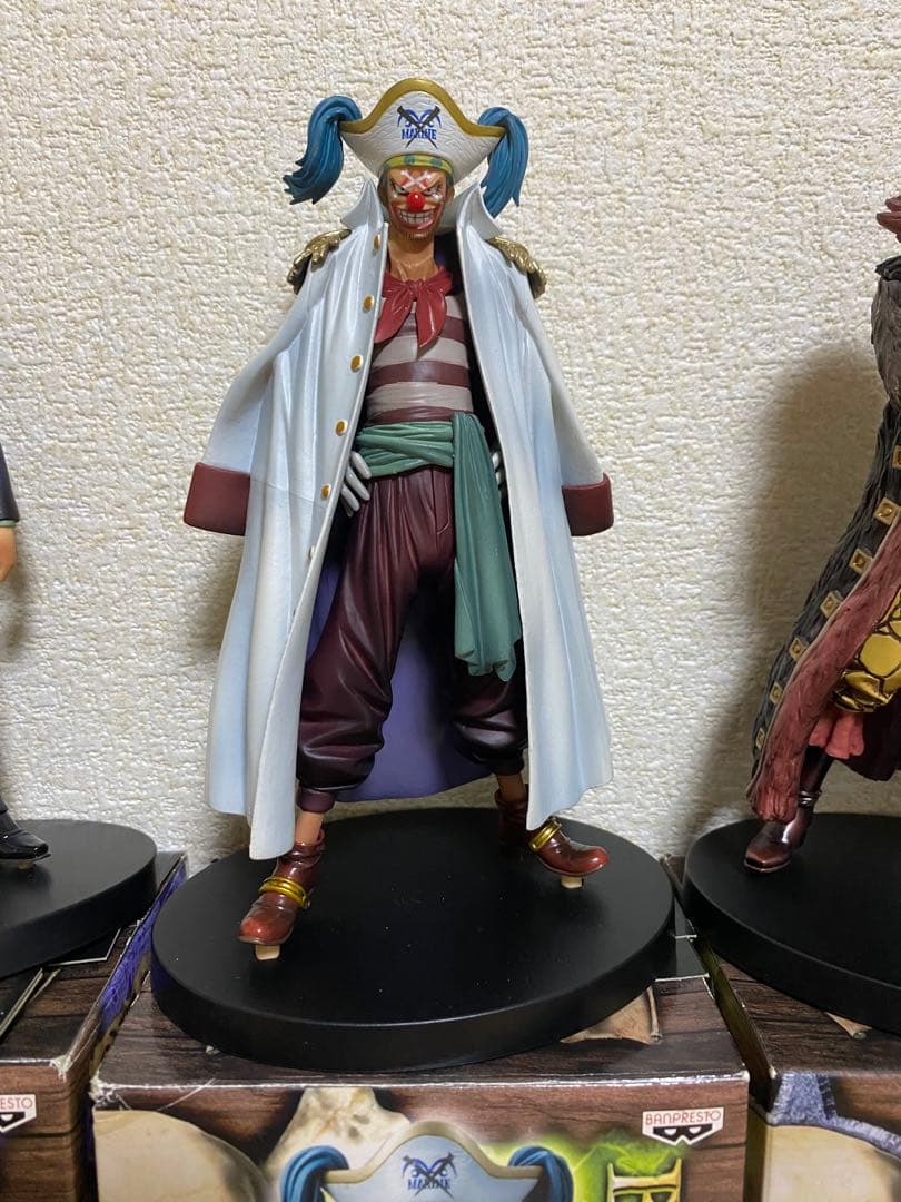 ワンピース　フィギュア　グラメンセット ルフィ　サンジ　キッド　バギー　ウソップ