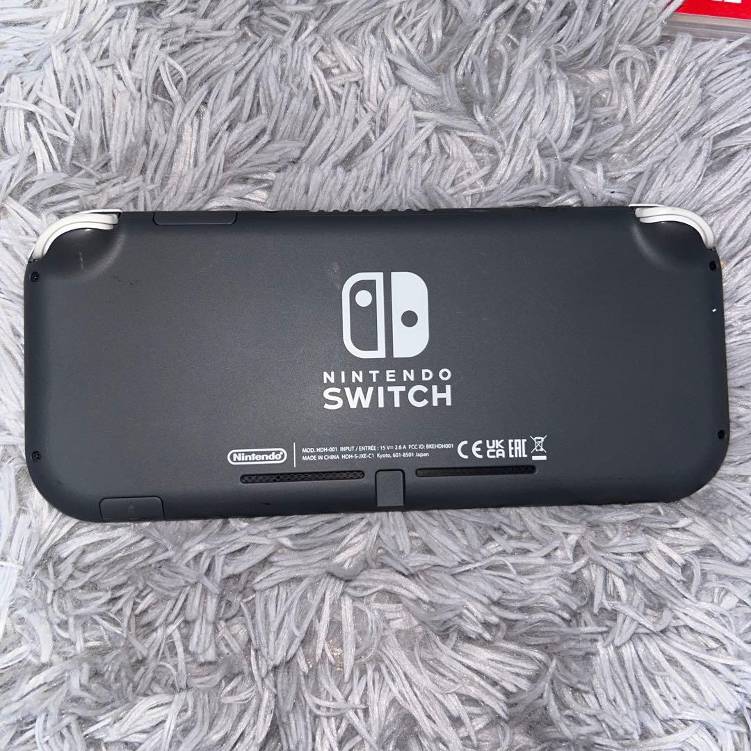 Nintendo Switch Lite グレー+ ゲーム2本