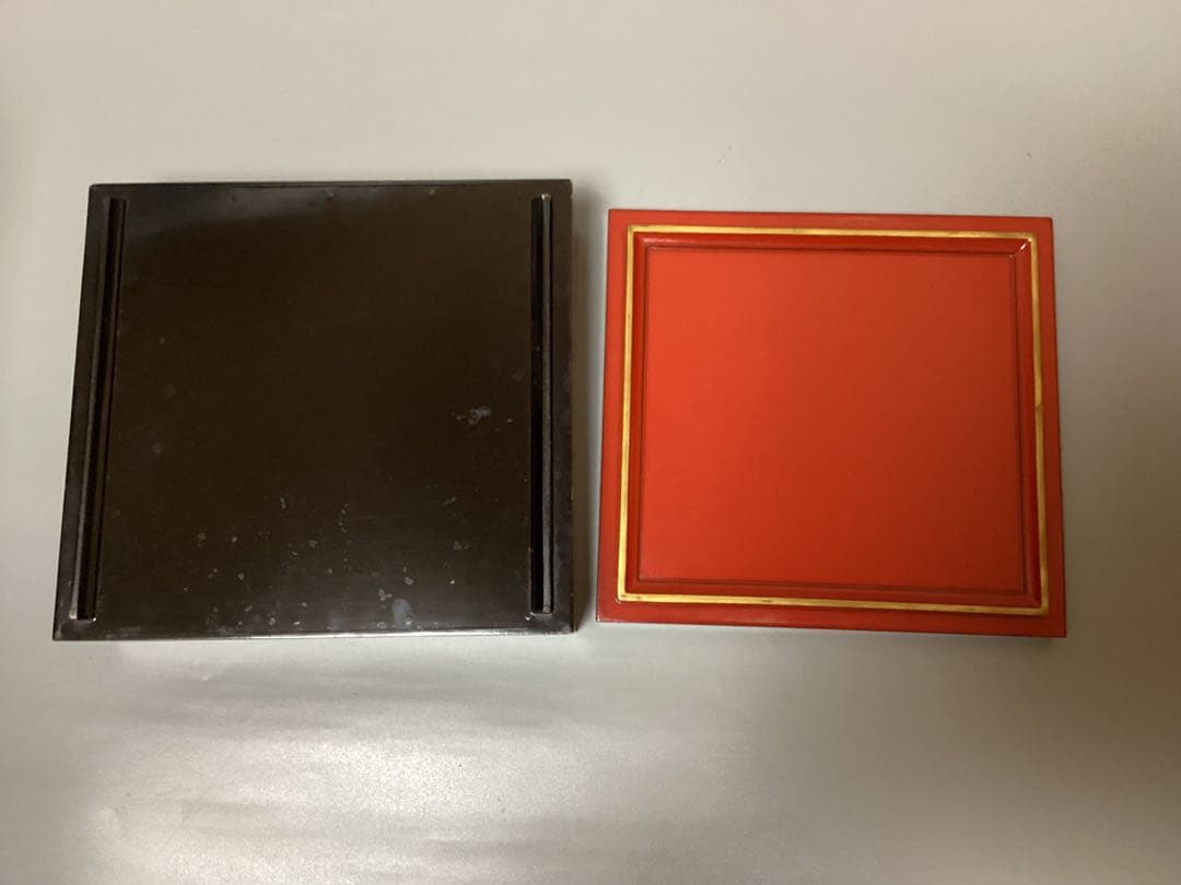 3 けやき　欅　八寸　五段重　重箱　(検) 玉杢　孔雀杢