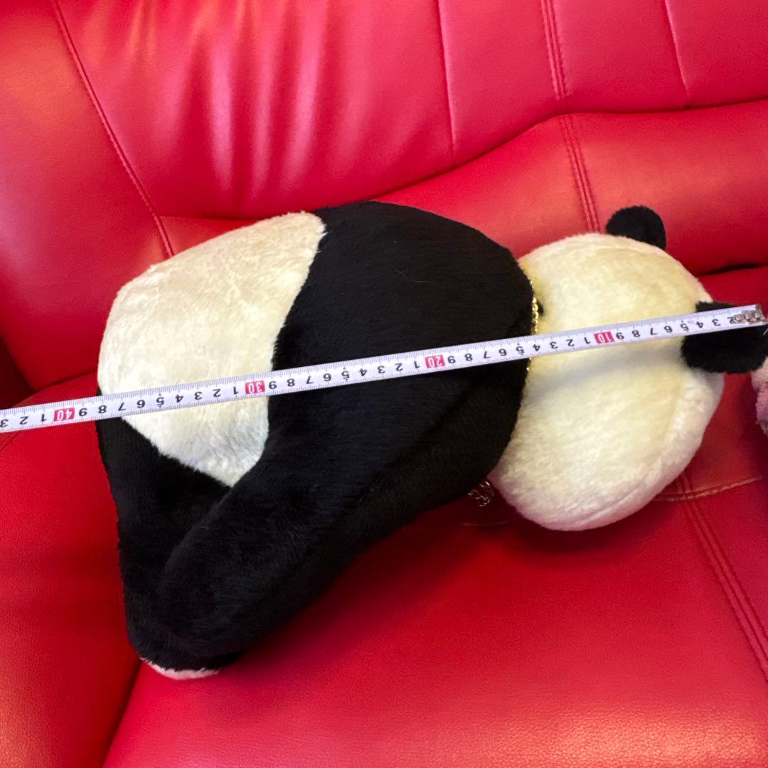 ヴィンテージ　パンダぬいぐるみ　昭和レトロ