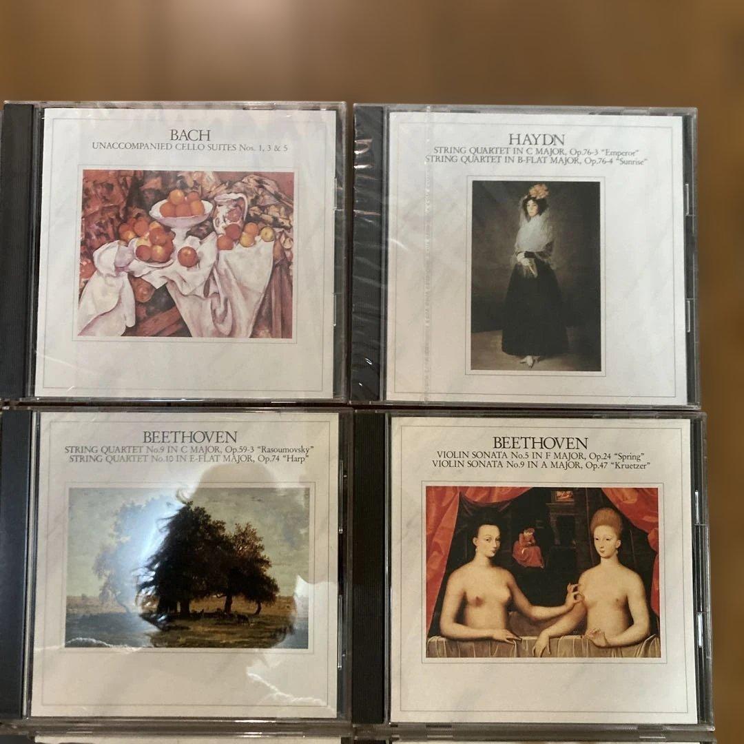 クラシックCD21枚セット バッハ モーツァルト ベートーヴェン