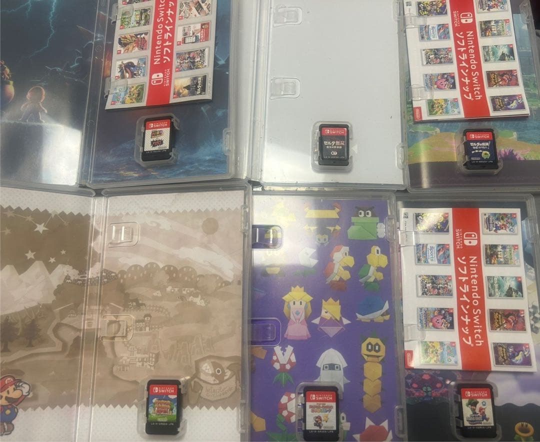 switch ソフト　まとめ売り　マリオ　ゼルダ　ワンピース　バイオハザード