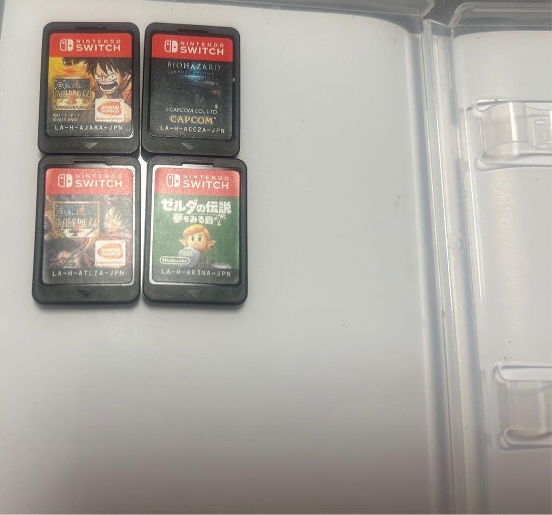 switch ソフト　まとめ売り　マリオ　ゼルダ　ワンピース　バイオハザード