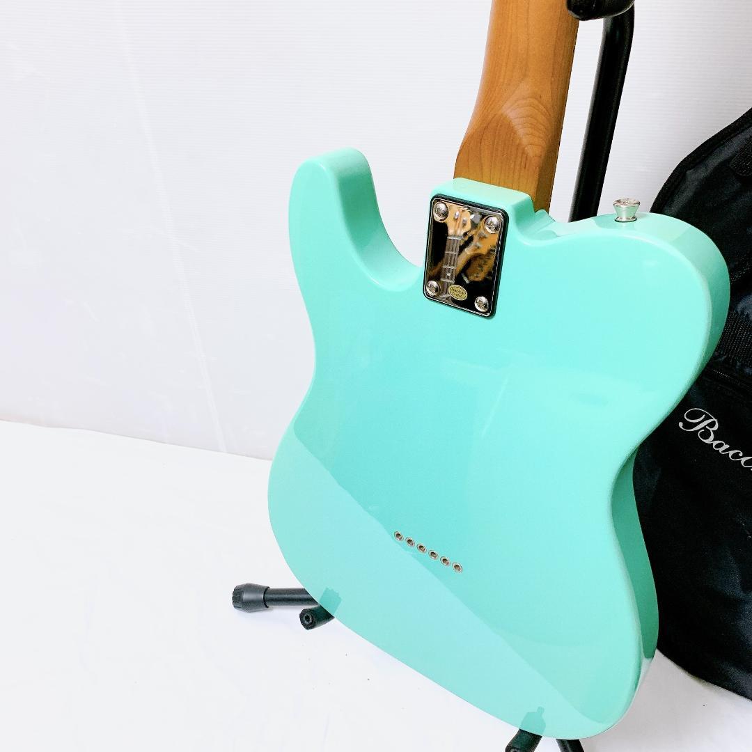 美品 Bacchus バッカス テレキャスター サーフグリーン メンテナンス済