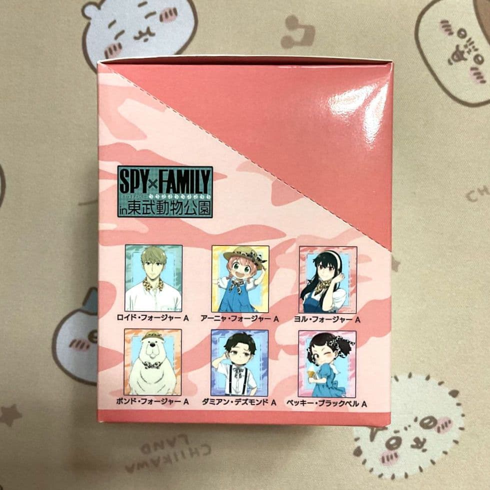 SPY×FAMILY 東武動物公園 トレーディングアクリルカード 未開封BOX