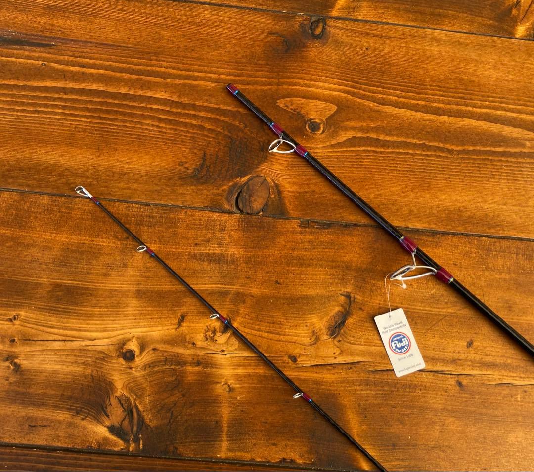 ジギングロッド　3ピースパックロッド　Fujiガイド タイラバ　4000番リール