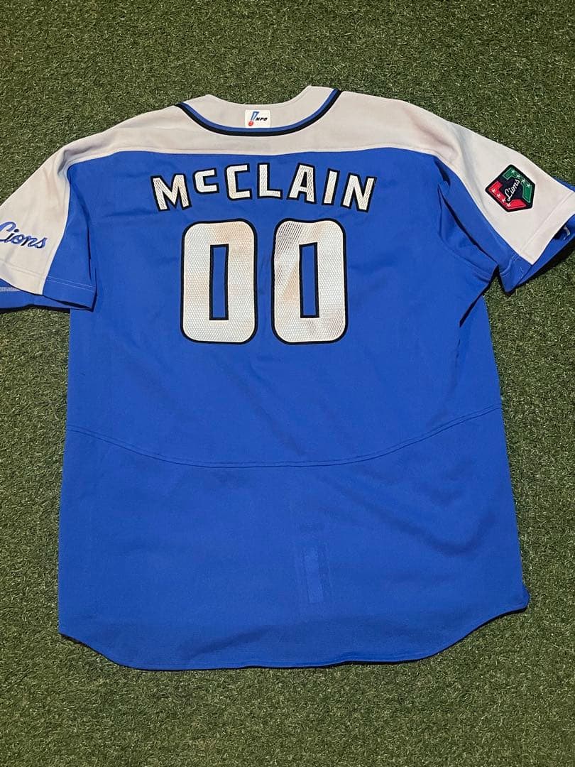 西武ライオンズ　実使用ユニフォーム　マクレーン