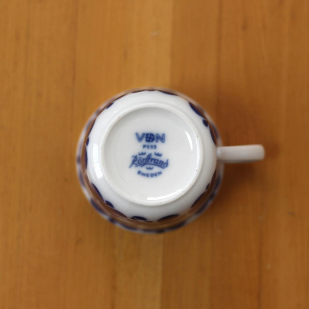 【ヴィンテージ】ロールストランド　Mon Amie　コーヒーカップ04　北欧食器