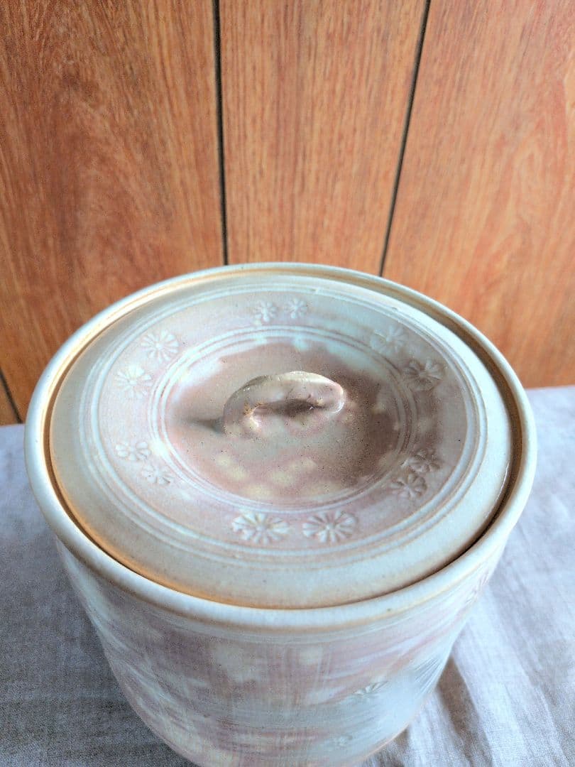 茶道具・水指し・陶器・御本・三島　抹茶