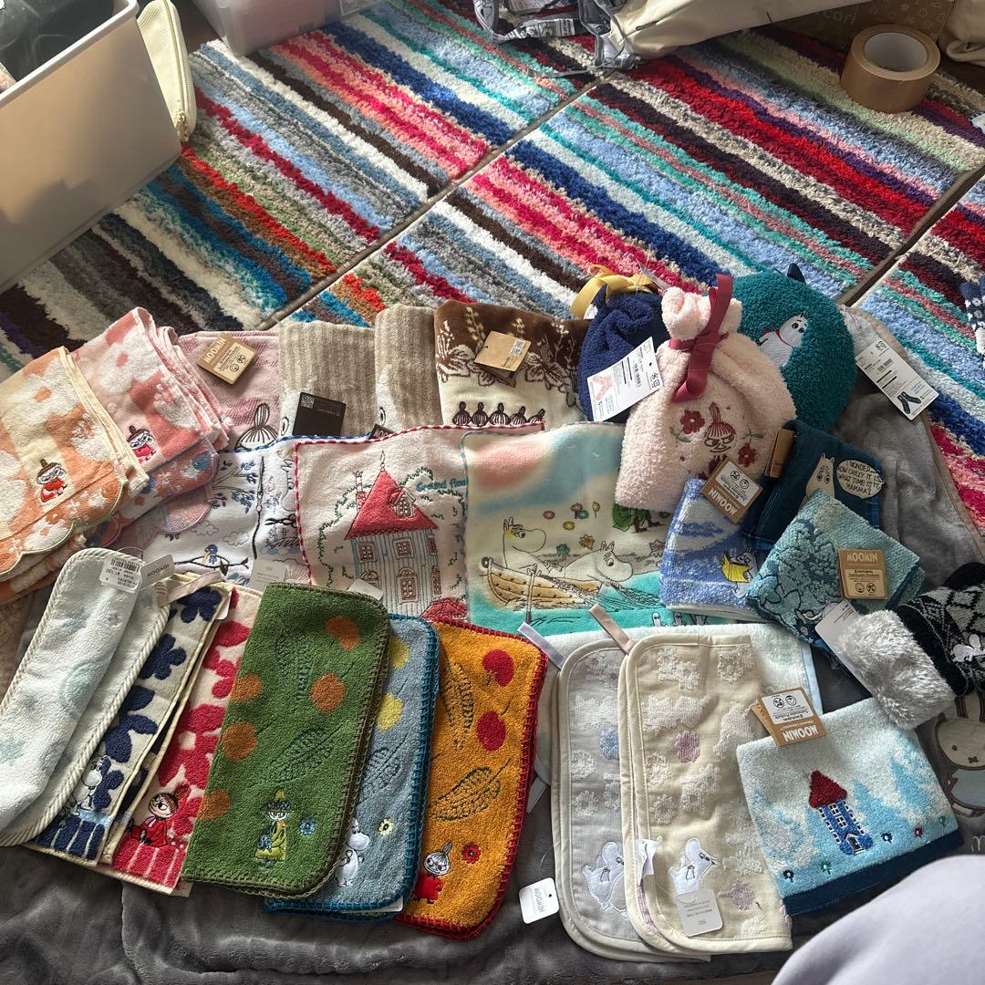 ムーミンタオルセット　バラ売り可能