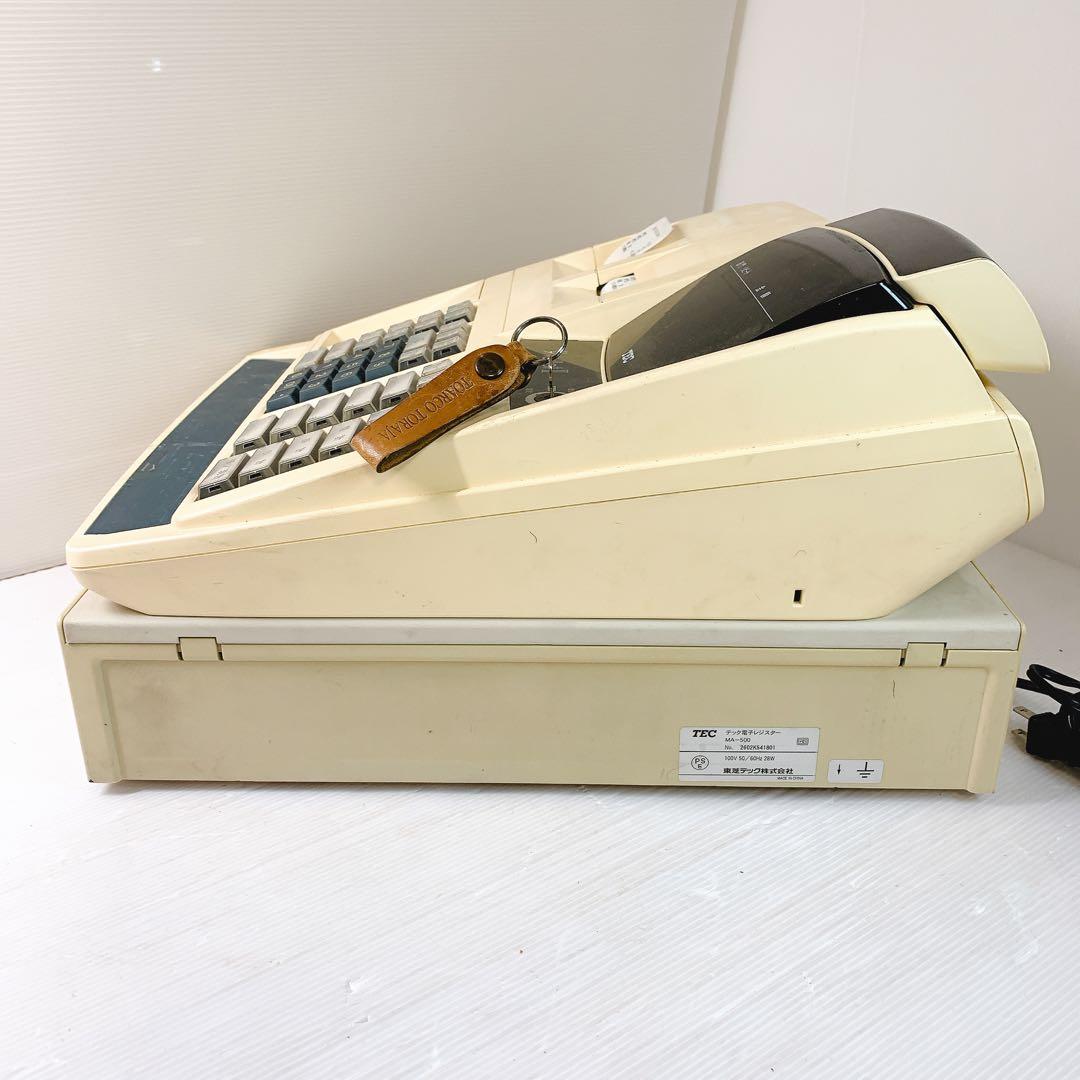 ロ*ト様 TECレジスター MA-500 Sキー１つ付き 動作品