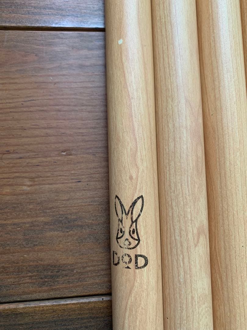 DOD チーズタープ 5m×5m DOD ベージュ ポール付き