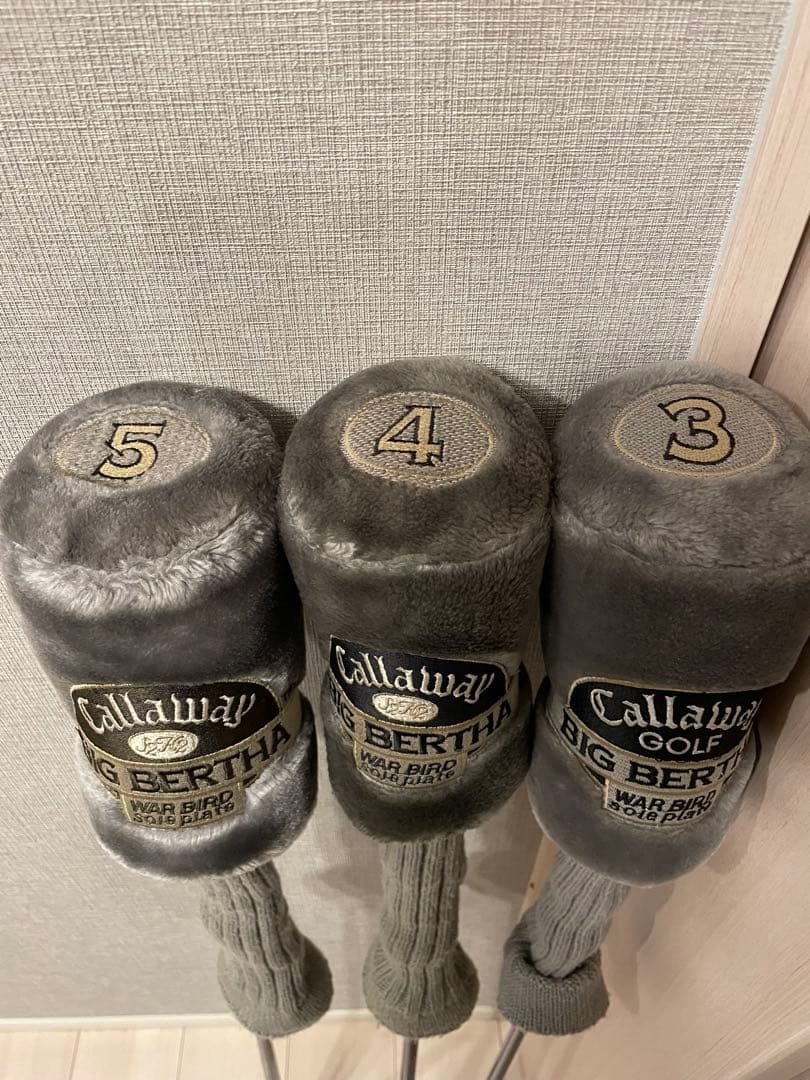 キャロウェイ　スティールヘッドプラスの3番、4番、5番の3本セット