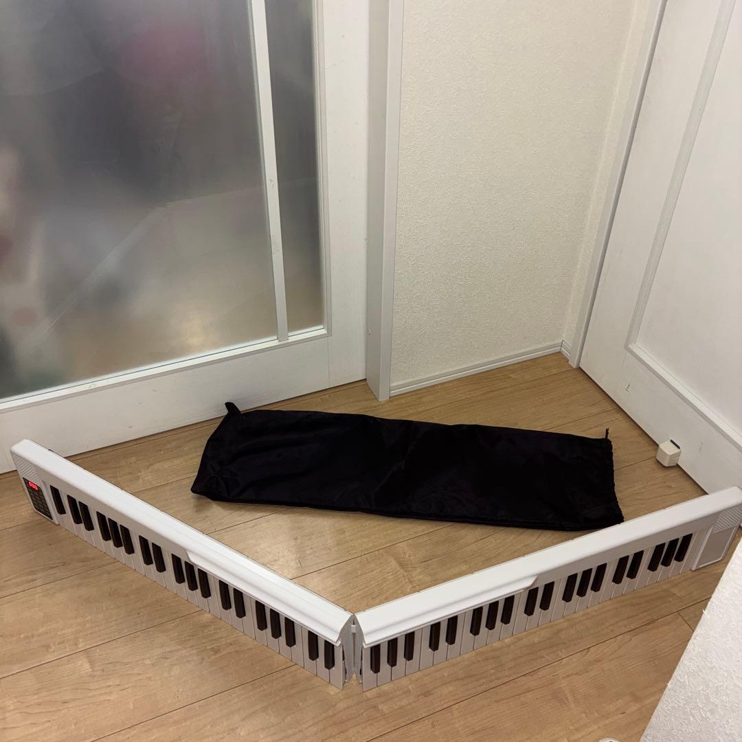 電子ピアノ キーボード 88鍵盤 コードレス 折りたたみ式 ON-THE-GO