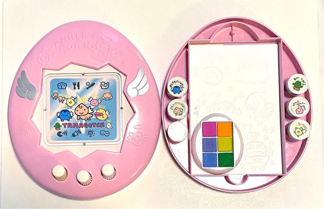 希少 激レア 当時品 たまごっち てんしっち すてんしる ステンシル スタンプ