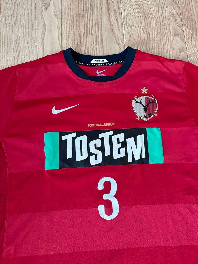 鹿島アントラーズ NIKE 2010ユース支給ユニフォーム