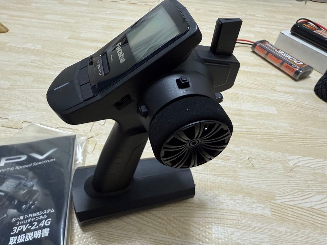 ラジコン　フルセット　TT-02 GT-R フタバ3PVプロポ　新品ボディセット