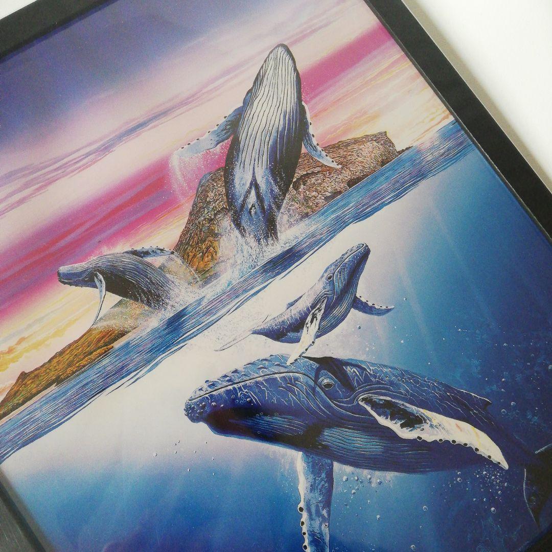 アートパネル　ハワイ　ワイキキ　オアフ　クジラ　リゾート　ビーチ　海　サンライズ