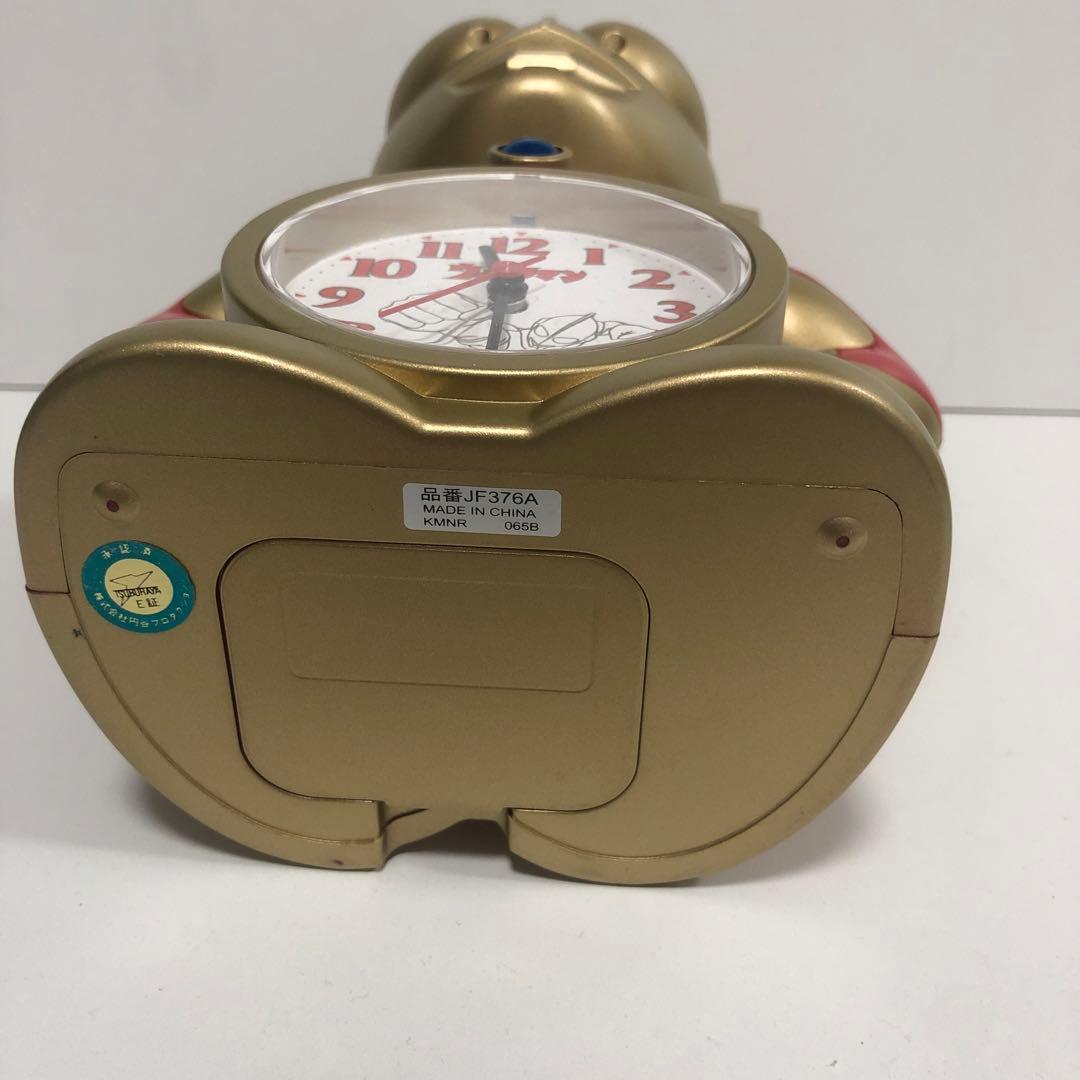 【限定】ウルトラマン　目覚まし時計　50周年限定ゴールドver 動作問題なし