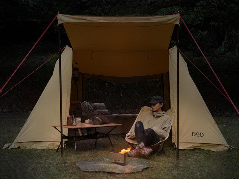 【新品未使用】DOD ソロソウル ウォウウォウ　カラー：タン