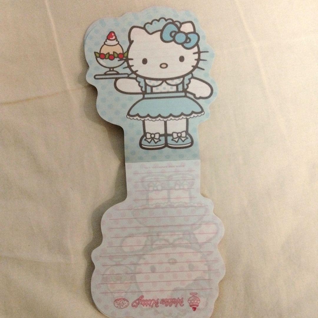 激レア！ サンリオ ハローキティ ウエイトレス　メイド　 メモ　美品　レトロ