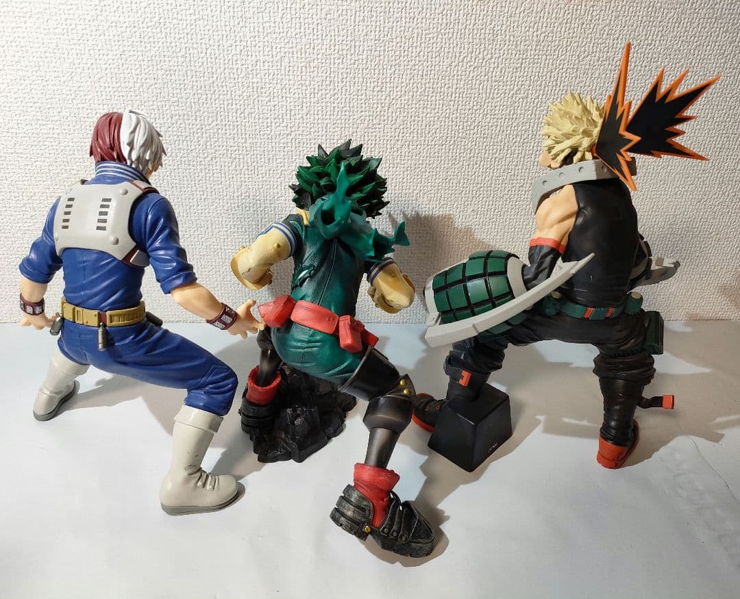 ☆　smsp　ヒロアカフィギュア　緑谷出久　爆豪勝己　轟凍焦　まとめ　☆